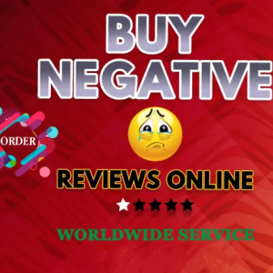 Buy Negative Reviews Online